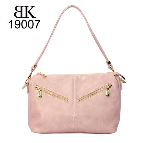 Warm pink hobo bag for colleague girls made in China