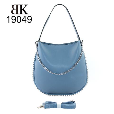 Welcomed design women tote bags with chain and rivets trim