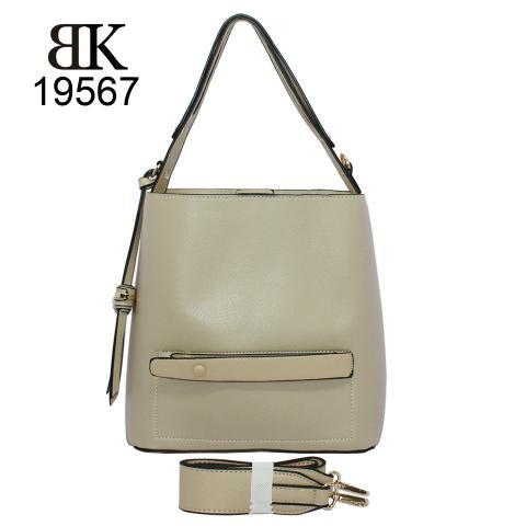 Hot sale organiser vegan pu leather hobo bags