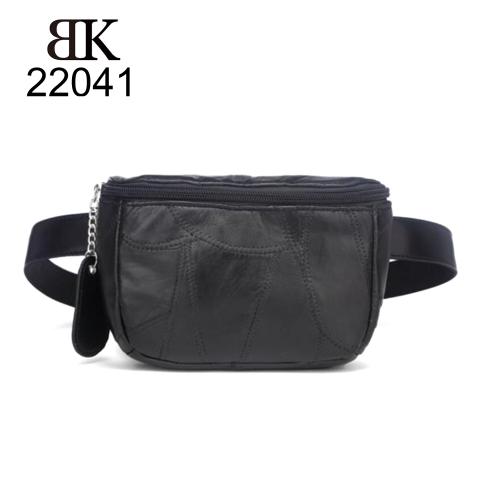 Wholesale designer nylon pu leather belt bag for women